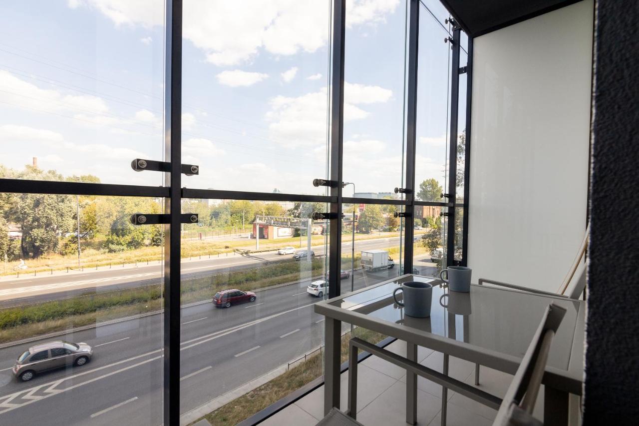 Apartmán Yellow Sunset Studio Varšava Exteriér fotografie